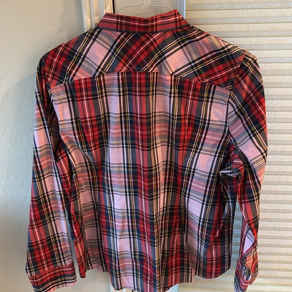 J.Crew Holiday Plaid Slim Fit Button Down Shirt 20 - Picture 4 of 4